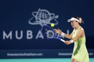 Sun scored her first win of the year in the first round. (Source: Getty)